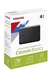 HARICI 4 TB TOSHIBA 2.5" CANVIO BASIC  USB3.2  HDTB540EK3CA SIYAH