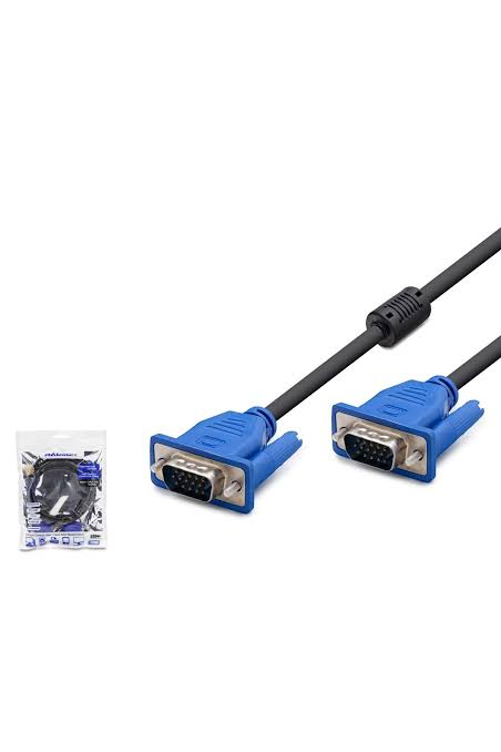 HADRON HDX7845 VGA KABLO OD 6.0MM 1.5 MT SIYAH MAVI