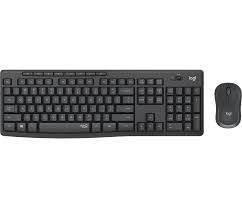 Q LOGITECH MK295 KABLOSUZ SIYAH SESSIZ KLAVYE MOUSE SET(920-009804)