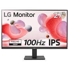 27" LG  27MR400-B  FULL HD FreeSync 100Hz IPS MONITOR  VGA+HDMI 5Ms