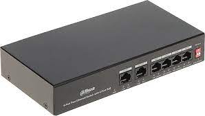 DAHUA PFS3006-4ET-36, 6 Port, Megabit, 4 Port PoE, 36W, Yönetilemez Switch